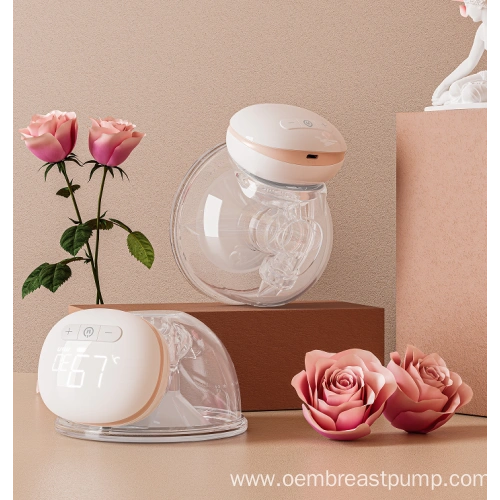 All-in-One Wearable Breast Pump Button style