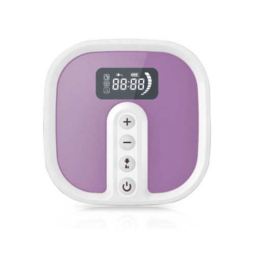 Multiple function LCD display breast pump