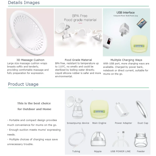 Memory function Electric Double Breast Pump