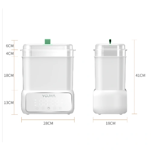 YOUHA Multiple Function Bottle Sterilizer and Dryer LCD Display Accurate Temperature Control