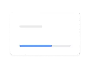Illustration of UI shows a monthly budget being adjusted