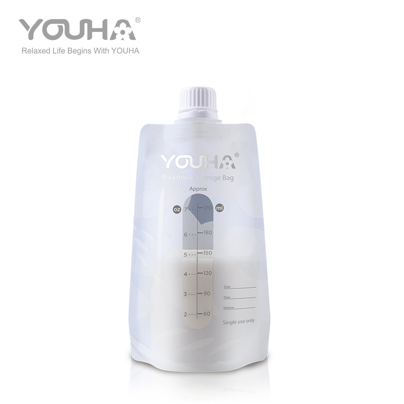 YH-C11 Breast Milk Storage Bags with Two Adapters