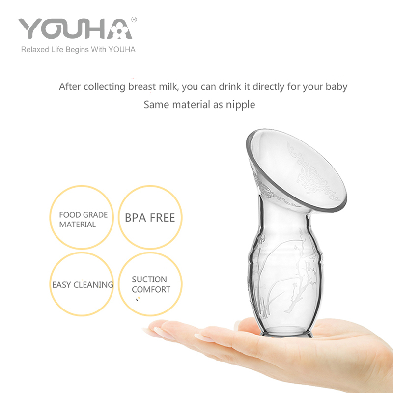  YH-2001 Manual Silicone Breast Milk Collector