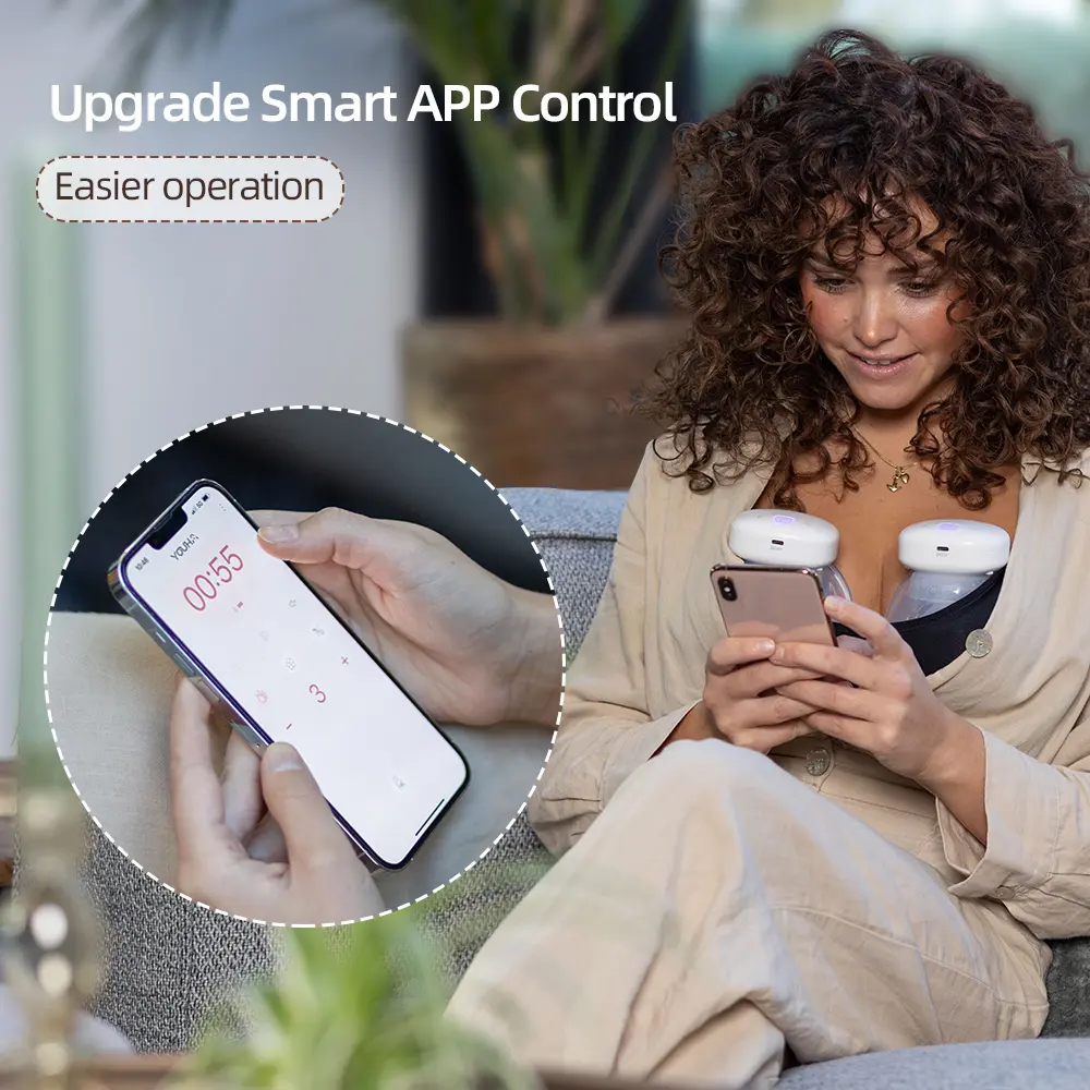 The INs Wearable Breast Pump with App Function