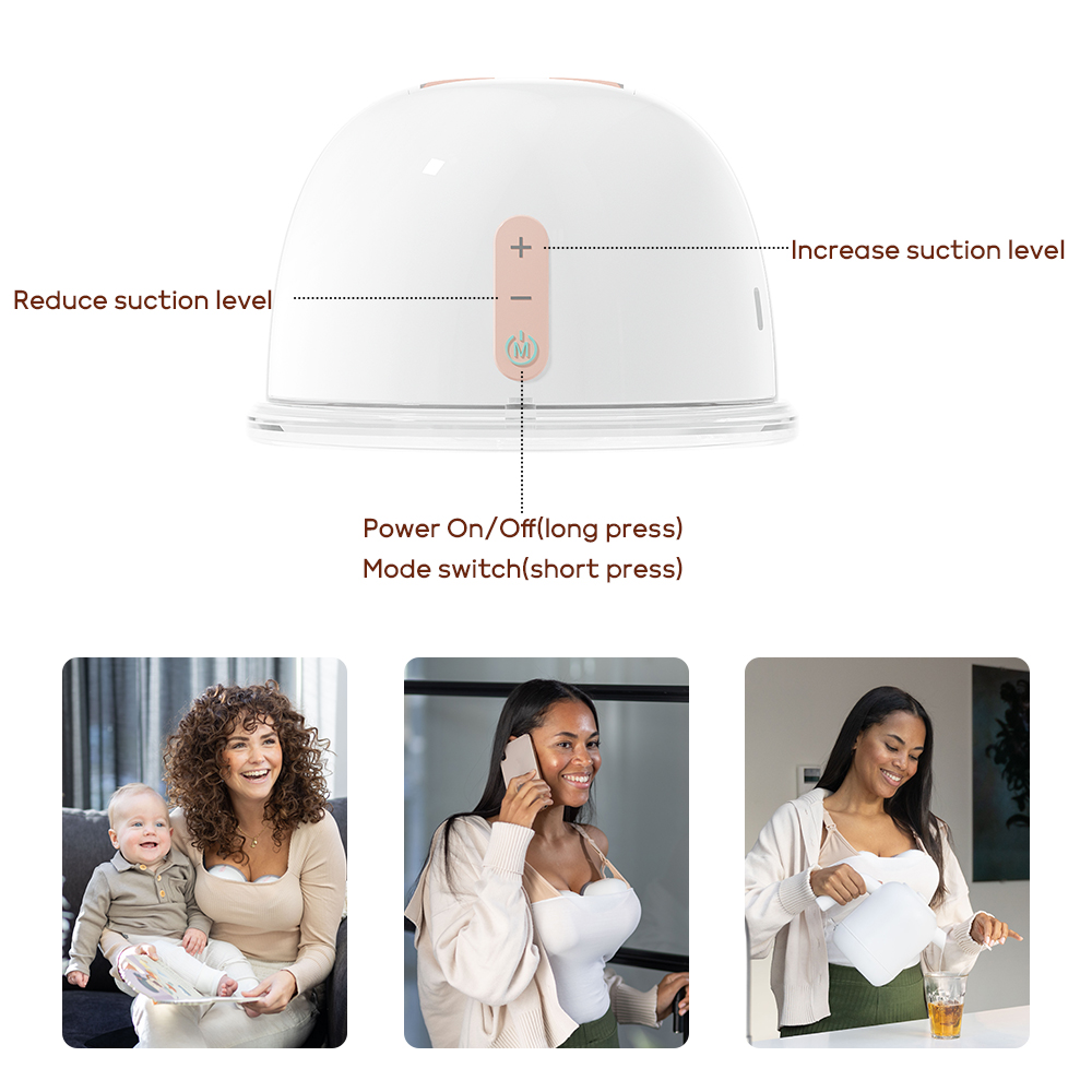The INs Gen2 Wearable Breast Pump with App Function